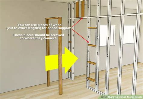 plastic boxes for metal studs|metal stud installation instructions.